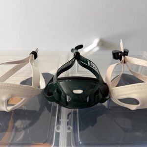 Lot of 3 Riddell chinstraps